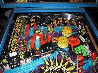 Upper playfield, click for a larger view